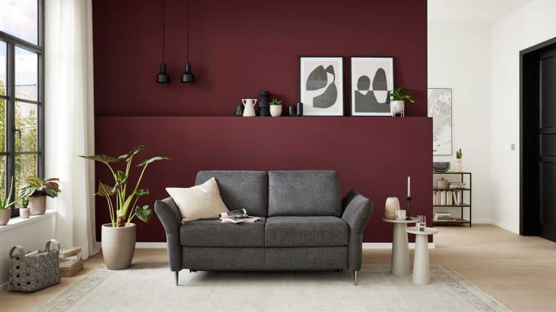 Interliving Schlafsofa Serie 4700 - Schafsofa 120LÄ