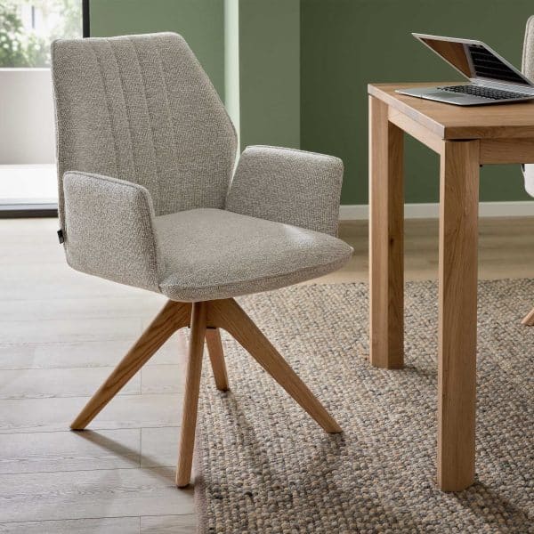 Interliving Esszimmer Serie 5102 - Armlehnstuhl U512 mit Drehfunktion