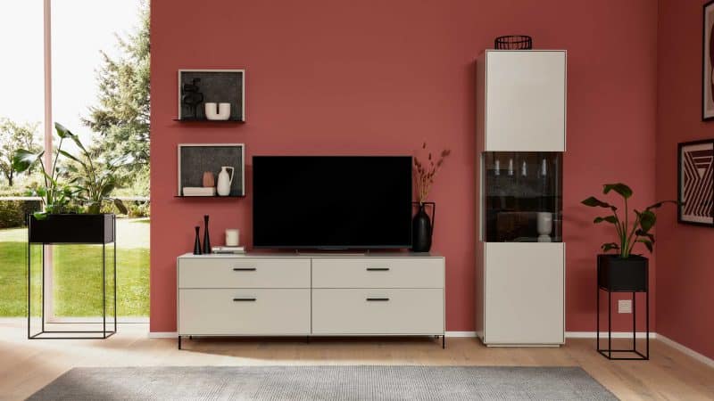 Interliving Wohnzimmer Serie 2030 PLUS - Wohnwand 80