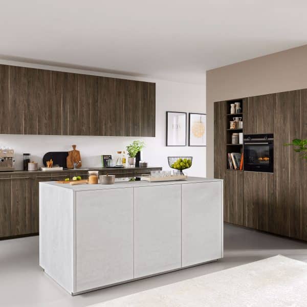 Interliving Küche Serie 3078 mit SIEMENS Einbaugeräten